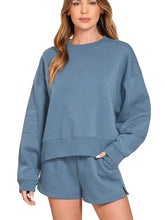 Vanilla Monkey Fleece Pullover + Shorts Set