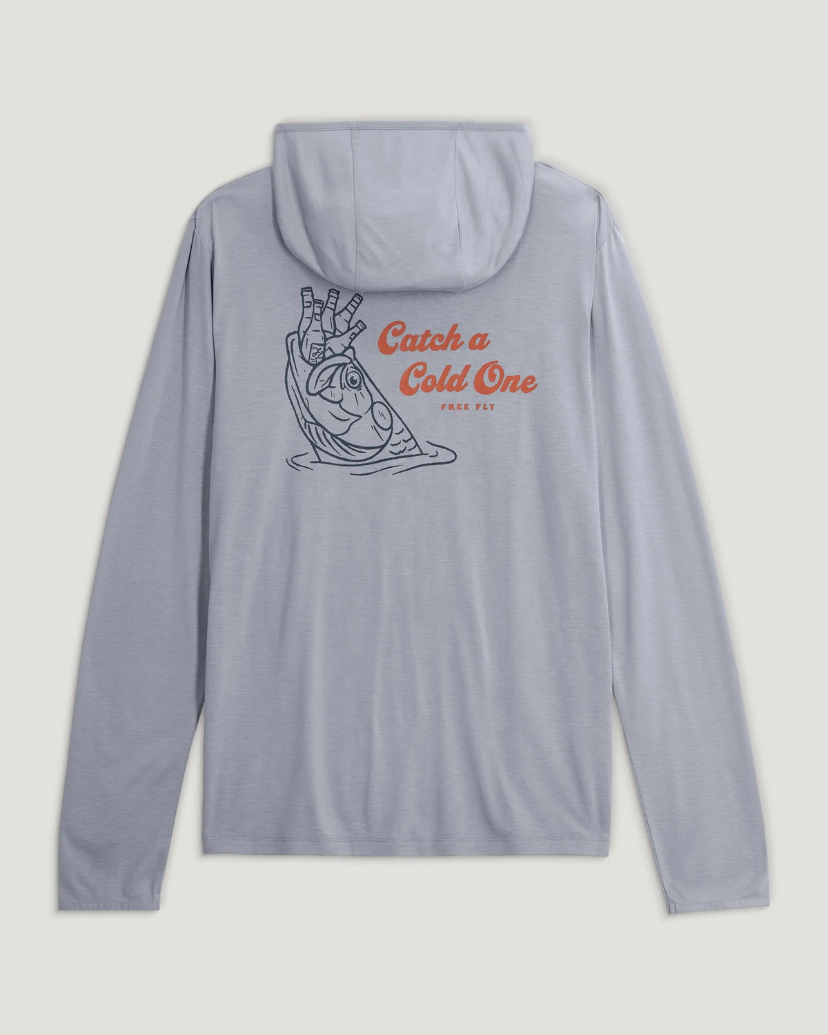 M Free Fly Bamboo Lightweight Graphic Hoodie