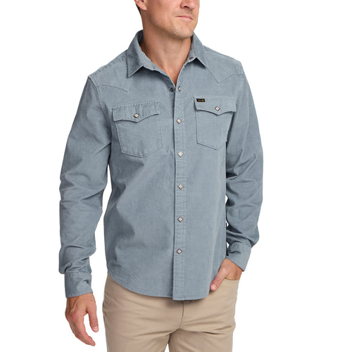 M Howler Banning Corduroy Snapshirt