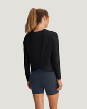 W Free Fly Bamboo Shade Crossover Long Sleeve