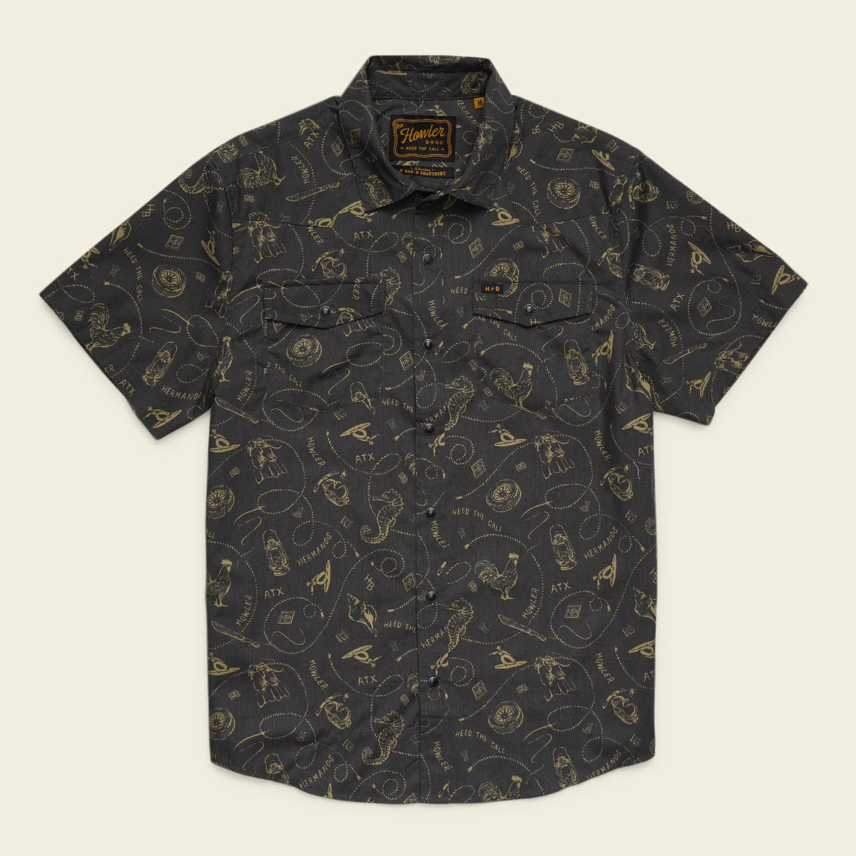 Howler H Bar B Snapshirt