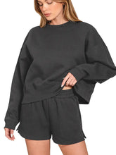 Vanilla Monkey Fleece Pullover + Shorts Set